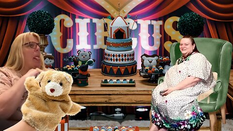 Bring on the CLOWNS! Barb, Kim....Let's meet Harry. Krystal catch up