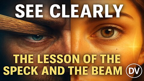 See Clearly: Jesus’ Teaching on the Speck and the Beam