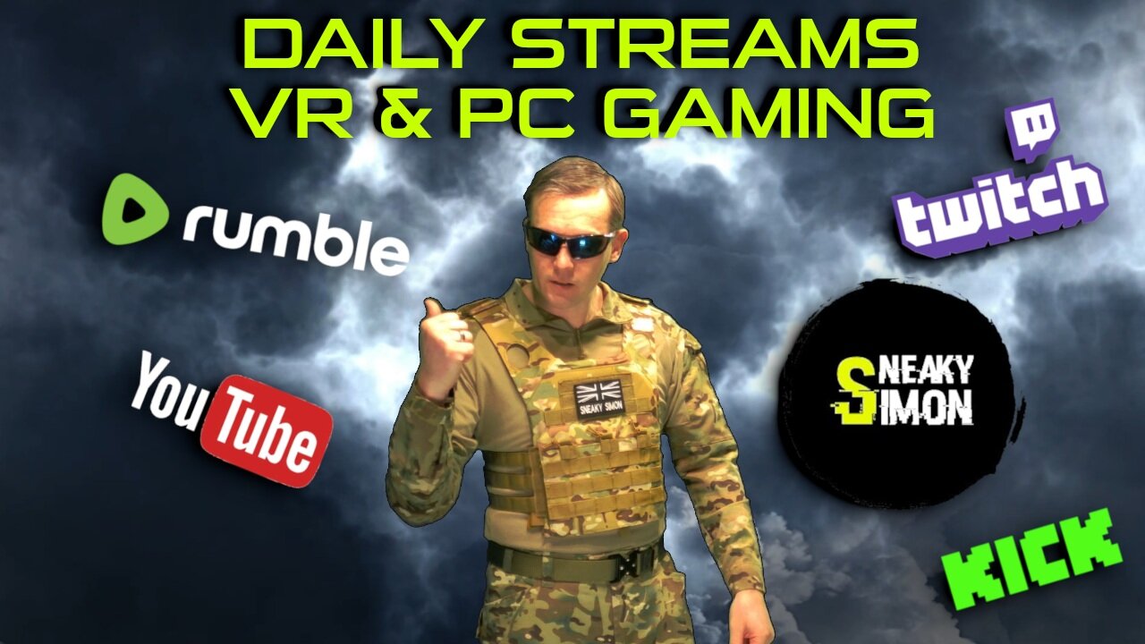 LIVE - Sneaky Simon (DAY84) - VR & PC GAMING