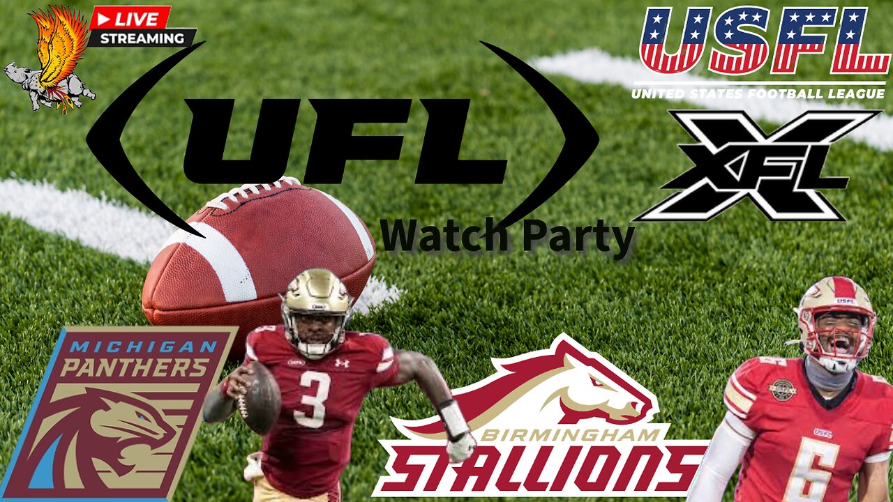 Michigan Panthers vs Birmingham Stallions: UFL Week 9 Watch Party and Play by Play