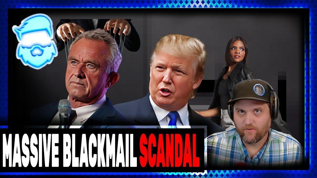 RFK Being BLACKMAILED By Israel SHOCKING New Evidence From Candace Owens Threaten To Bring Him Down