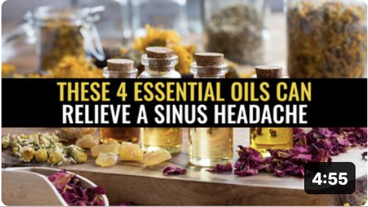 "4 Essential Oils for Sinus Headache Relief"