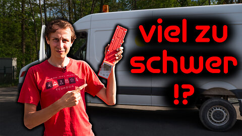Platz der TRAUM vom Vanlife... ? 😫 / VW Crafter Achleitner Umbau