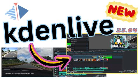 Linux app - Kdenlive 25.04