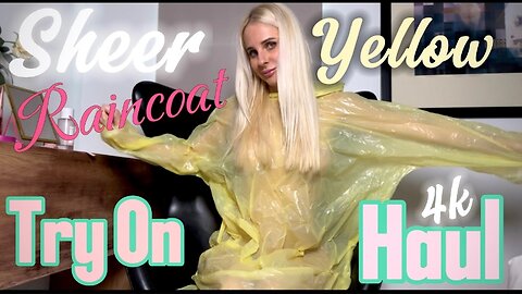 [4K] 2025 Transparent Try On Haul | No bra See Through | See-Through lingerie | Fishnet lingerie