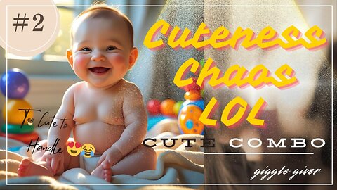 Cuteness Overload! 😂 Babies Reacting in the Funniest Ways