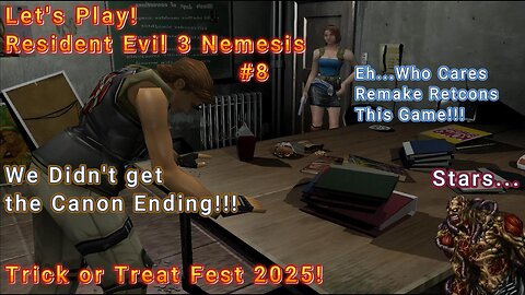 Let's Play! Resident Evil 3 Nemesis Seamless HD Mod! Part 8! Just a Resident Park!