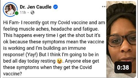 Dr. Jen Caudle's vaccines are working!