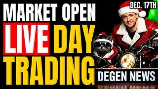 Live Trading The Stock Market Open (Futures & Options)