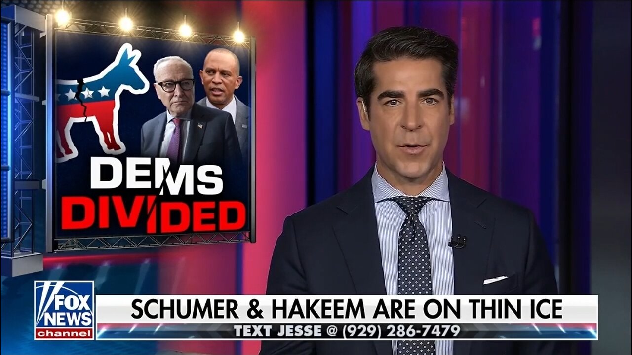 Watters: Schumer, Jeffries Are On Thin Ice