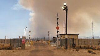 Massive Fire at Area 51. We Go There LIVE! VBIED or BOMB in Time Square NY!