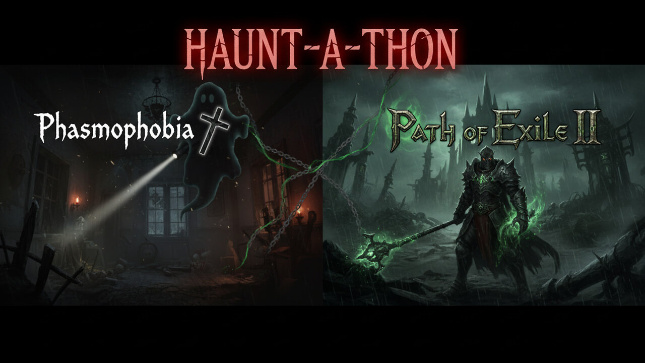 Playing Phasmophobia yet again! (Final night of the Haunt-A-Thon)