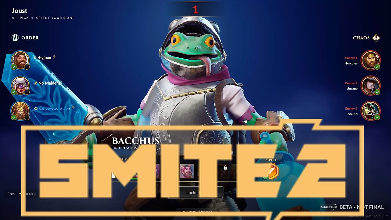 Good ol' Strength Bacchus | Games With Friends/Smite 2