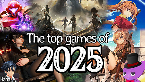 The top 6 or 7 games I played from 2025!