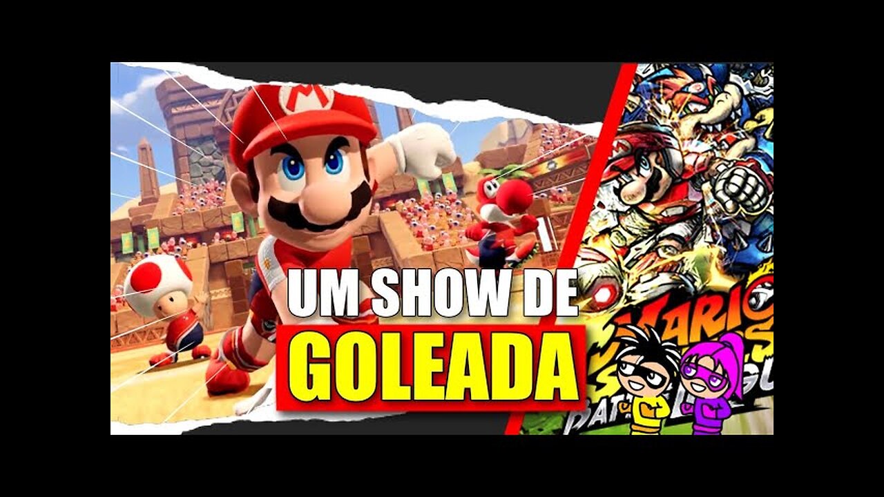 Mario Strikers - Um Show de Goleada