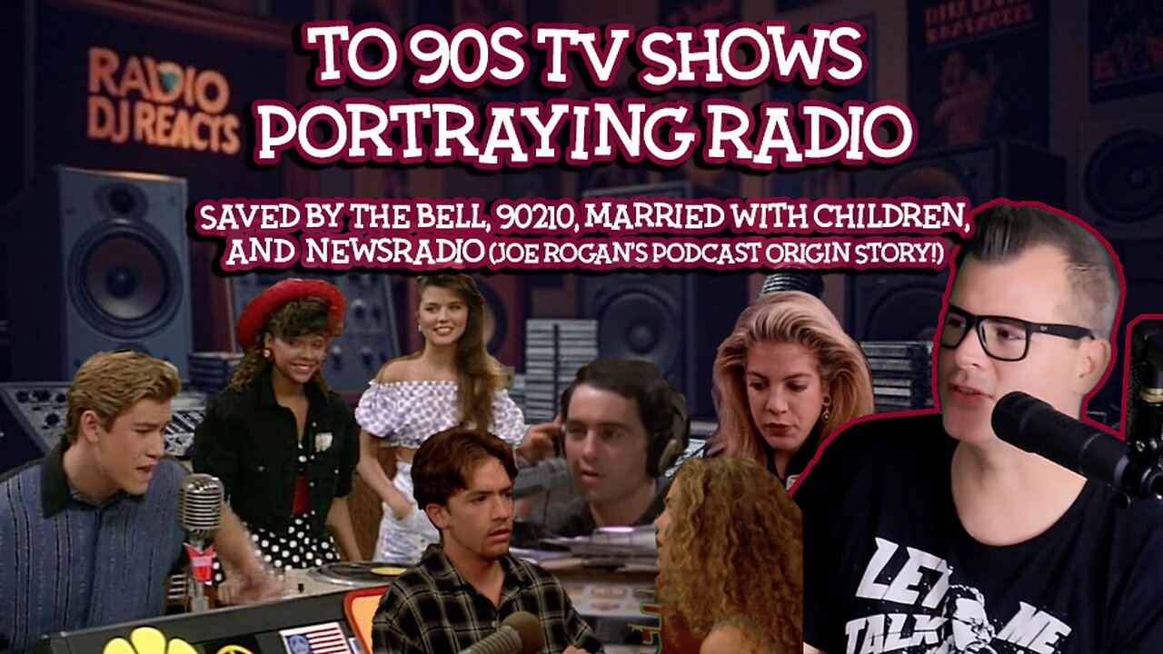 DJ REACTS to 90s TV Shows Portraying Radio - Saved By The Bell, 90210, MWC, NewsRadio