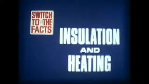 Insulation And Heating 1980