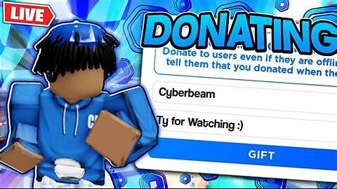 🔴 LIVE PLS DONATE 🔴 _ 🤑 250+ ROBUX to VIEWERS 🤑 _🎉ROBUX Giveaways🎉_