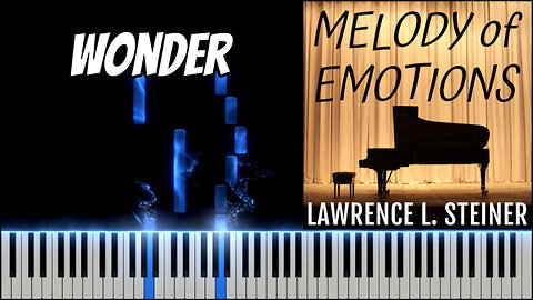 WONDER – Melody of Emotions | Piano Tutorial & MIDI Visualization