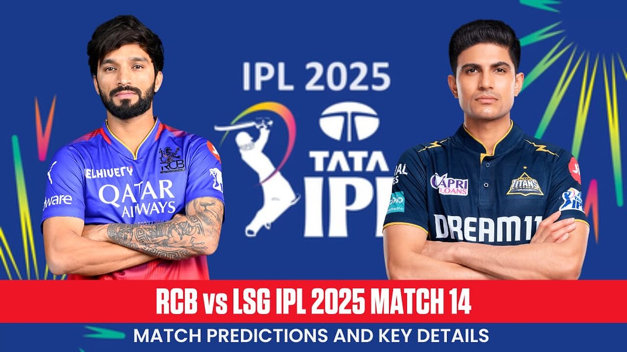 RCB vs GT Match Prediction: Who Will Win The Indian Premier League 2025 Match- 14?