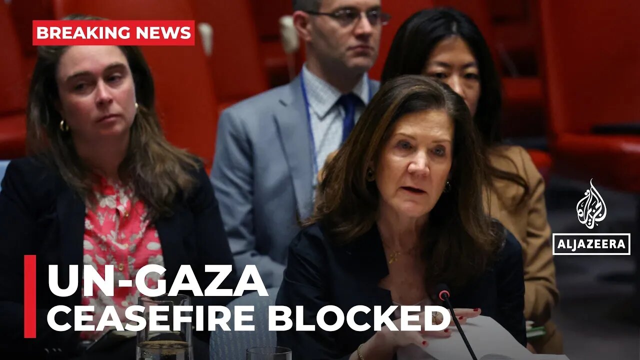 The UN draft Gaza ceasefire resolution has not been adopted