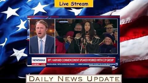x370b: Newsmax 06/06 - Noem accuses Harvard of coordinating with CCP | The Right Squad