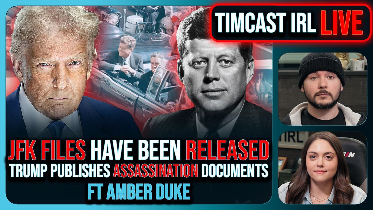 JFK FILES RELEASED, Shocking Documents Released By Trump DROPPED w/Amber Duke