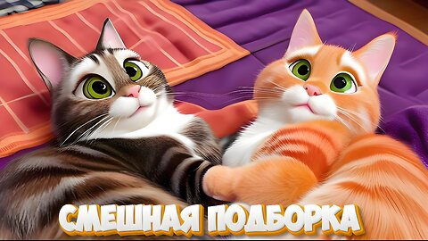 Funny cat and dog clips 2025 😜Try not to laugh😜