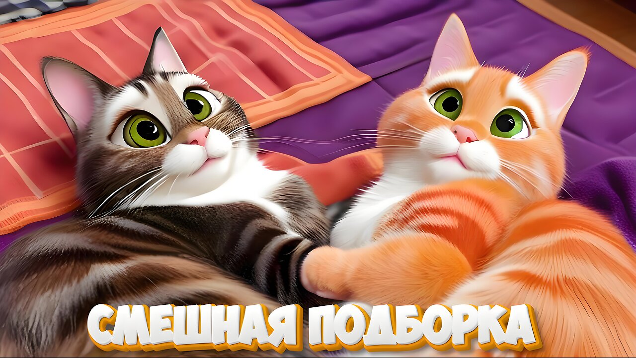 Funny cat and dog clips 2025 😜Try not to laugh😜