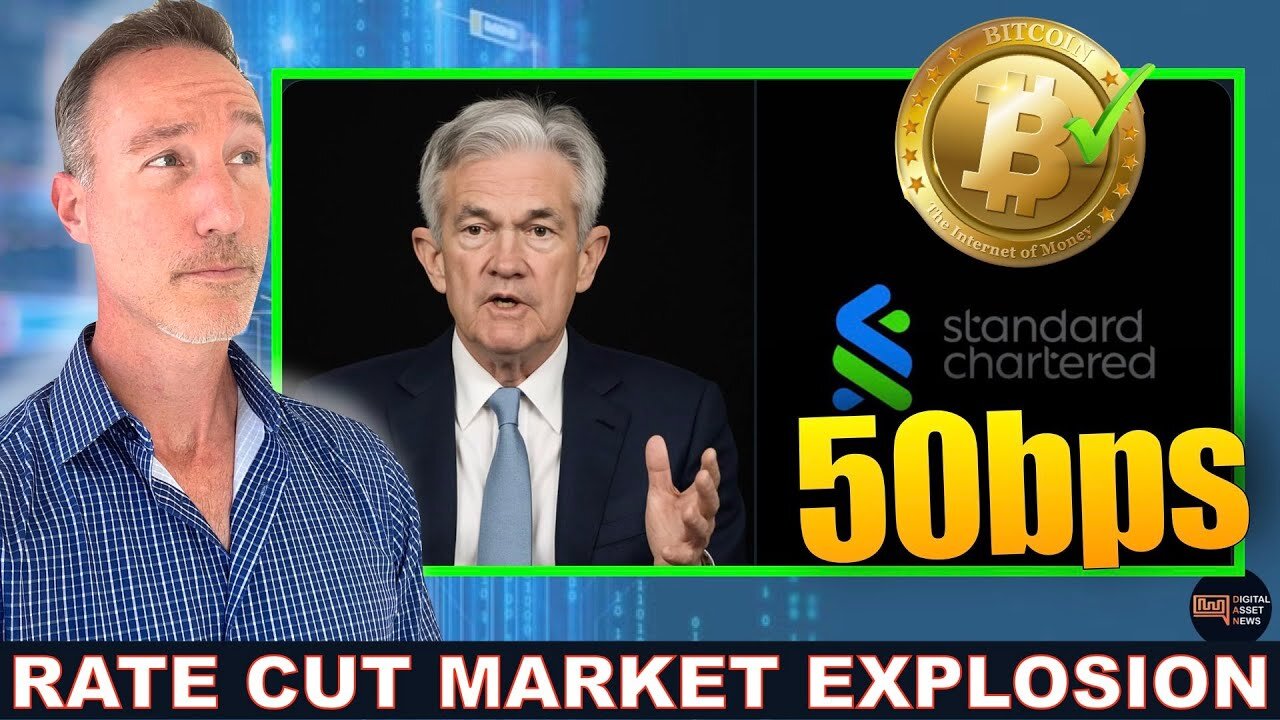 The Crypto Market Will Explode. 50 bps Cuts? Tether, Hacks & Hopium.