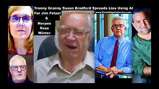 Jim Fetzer Russ Winter Use Tranny Susan Bradford To Spread Lies About Michael McKibben Victor Hugo