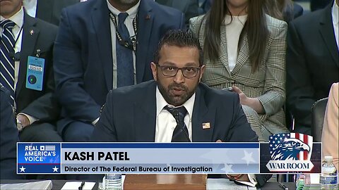 Every State Is A Border State.” FBI Director Patel Testifies In Front Of Senate Intel Committee