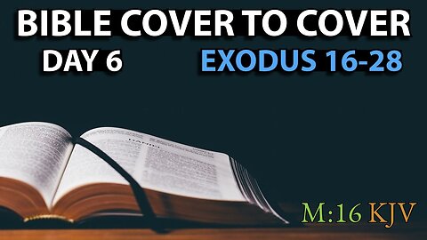 Day 6 | Exodus 16-28 | Bible Cover to Cover