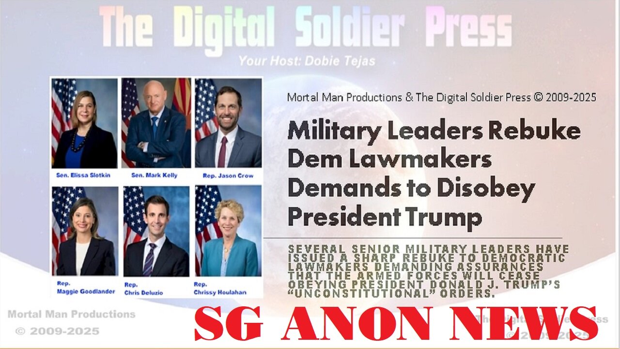 Military Leaders Rebuke Dem Lawmakers Demands to Disobey President Trump