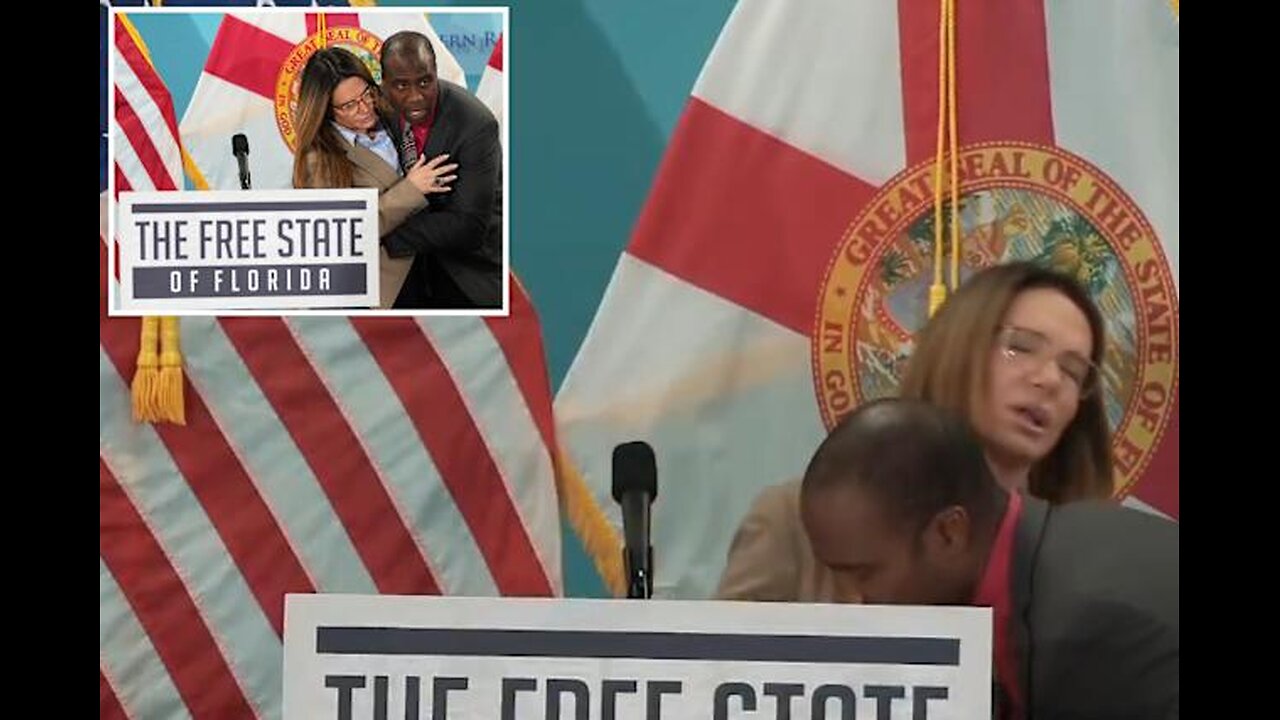 Florida Senator Collapses Mid-Speech at DeSantis Event, Saved