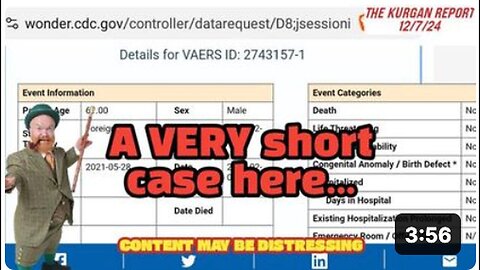 "VAERS - Provides a Source of Blame"