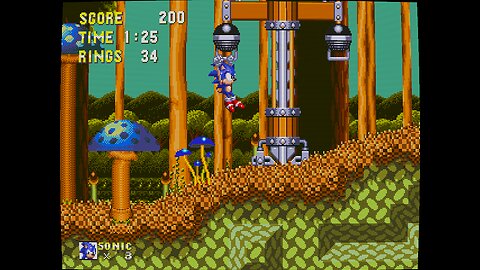 Sonic 3 and Knuckles (1994) Part 7 - Mushroom Hill Zone
