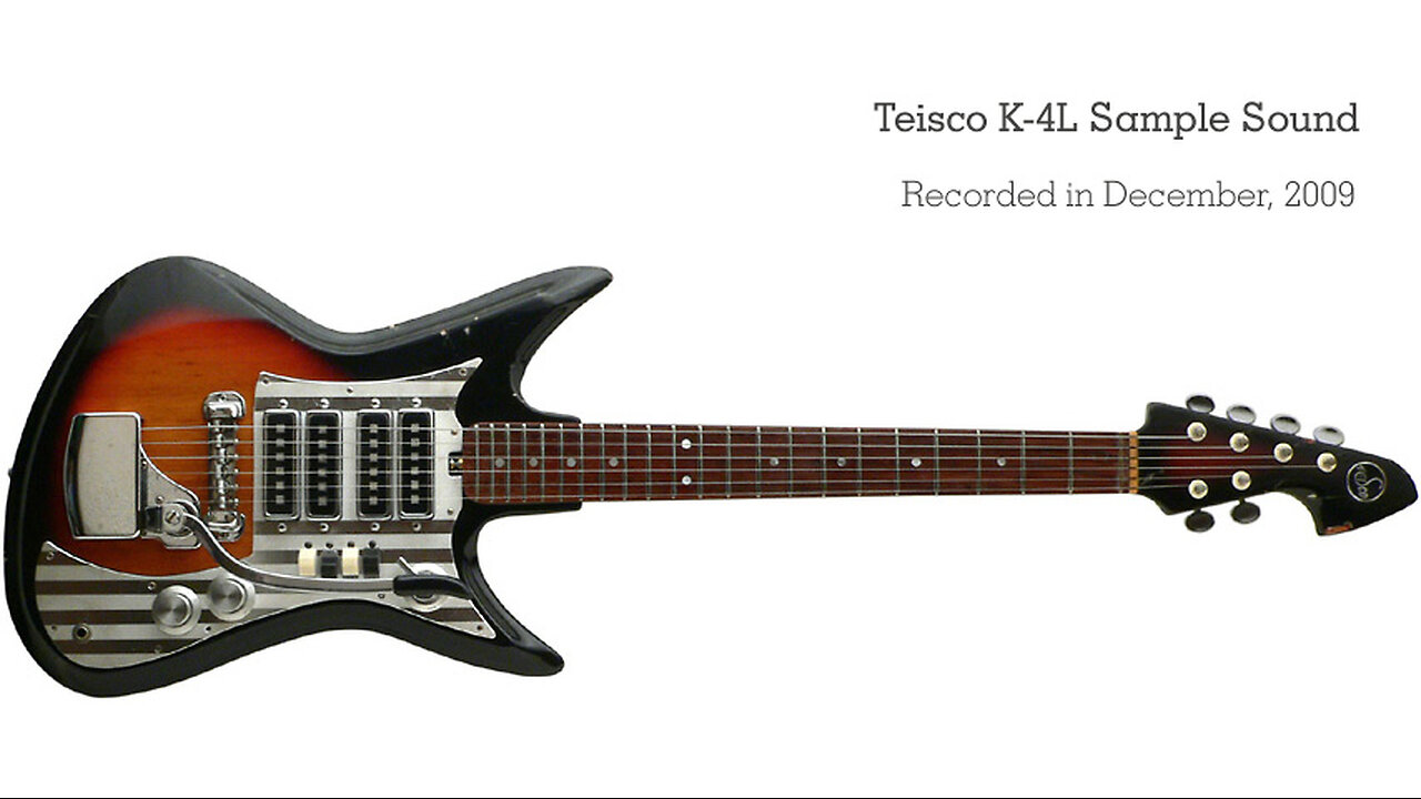 Teisco K-4L Sample sound