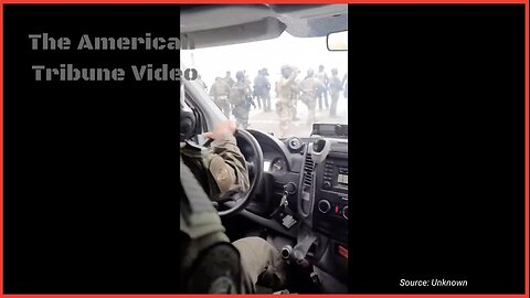 WATCH: Rioters Crack Federal Agents’ Windshield in California While Throwing Rocks at ICE