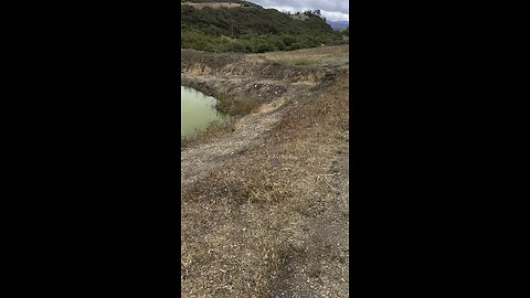Fire suppression pond