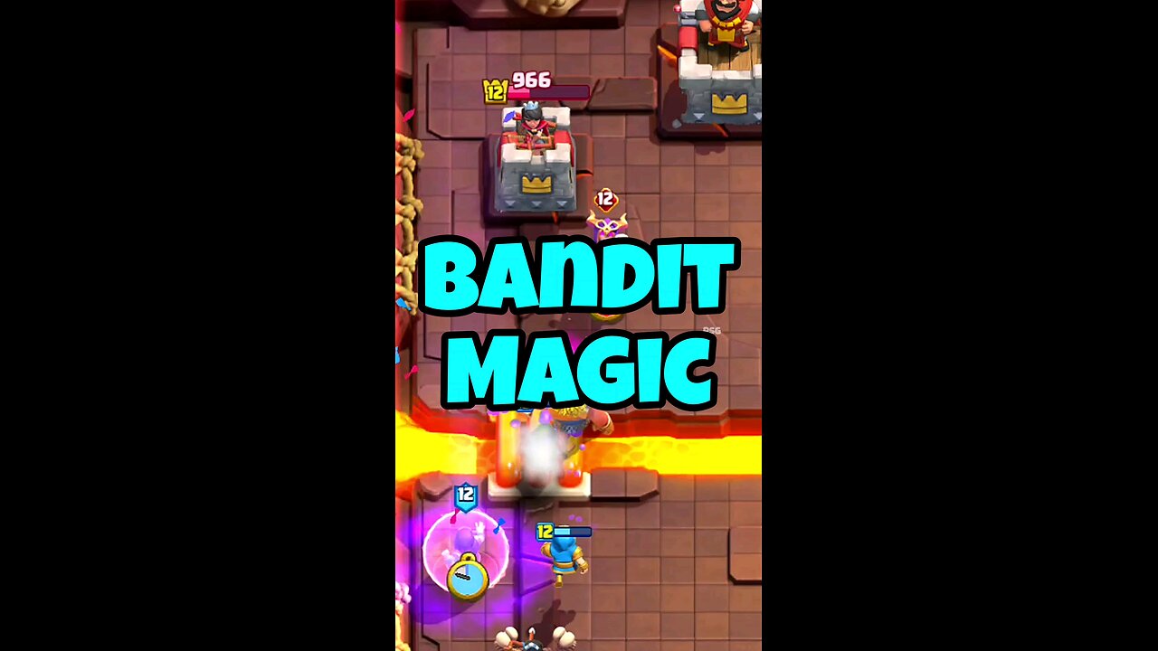 🔥 Bandit Magic 🔥 #clashroyale