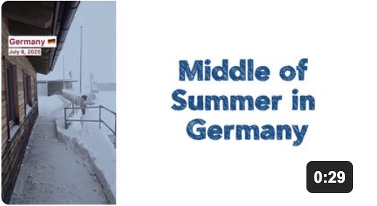 Middle of Summer in Germany