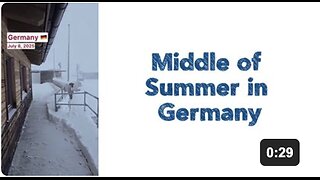 Middle of Summer in Germany