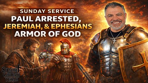 Message 01 | Brother John Trevino | Books Of Acts, Jeremiah, Ephesians | Summit Church TX Service