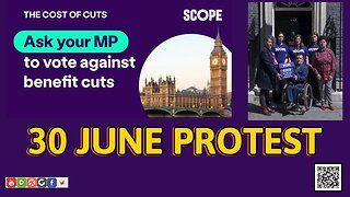 PIP benefit cuts update, petition and protest details