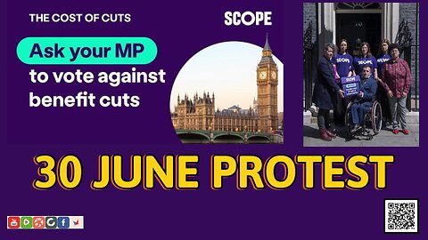 PIP benefit cuts update, petition and protest details