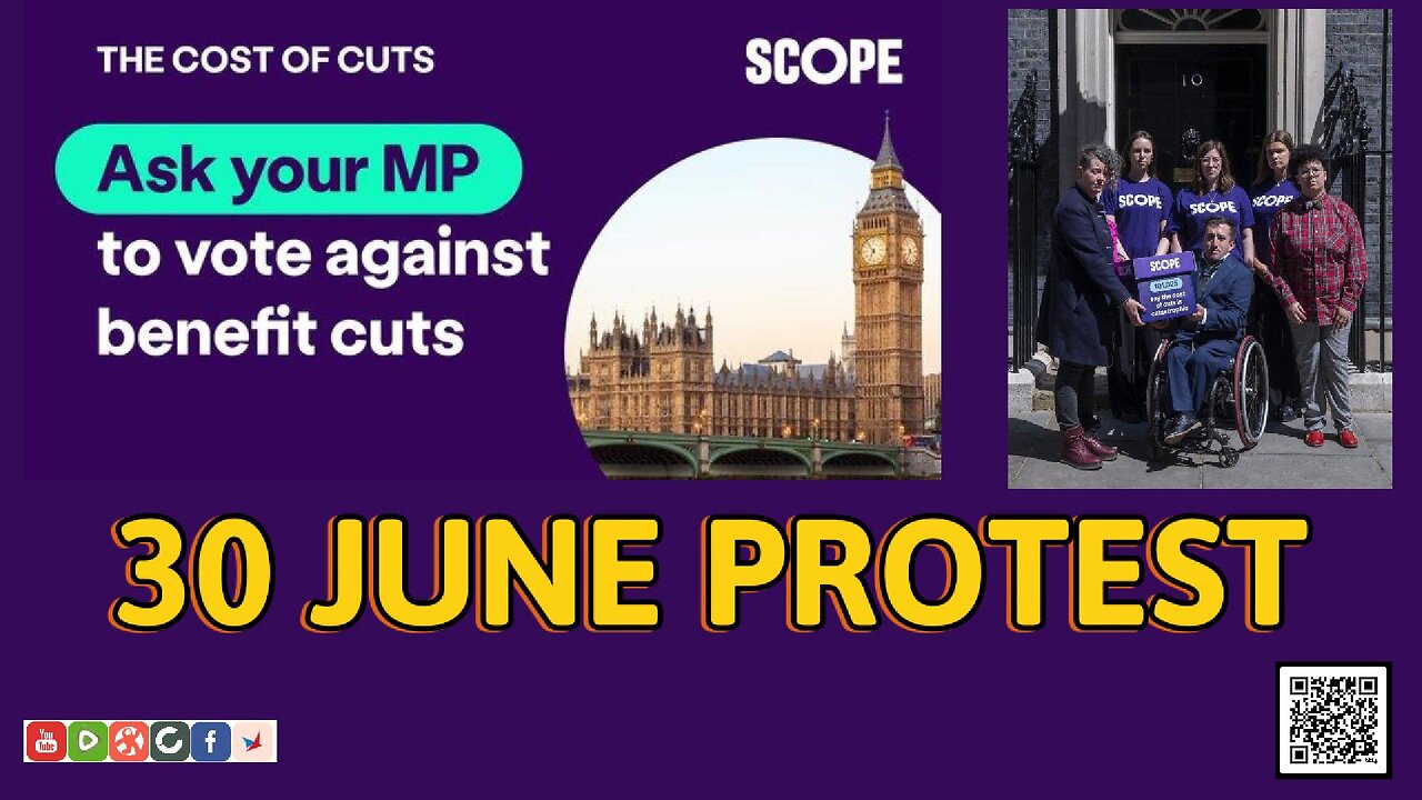 PIP benefit cuts update, petition and protest details