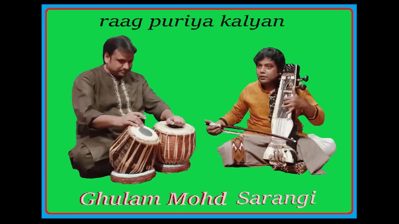 GHULAM MOHD---RAAG PURIYA KALYAN
