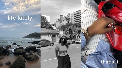 Life lately | the beach, dates, dbn-jhb, little moments🖋️