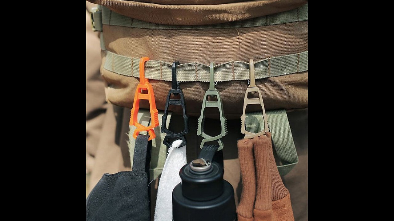 Portable Anti-Loss Quick-Attach Clip